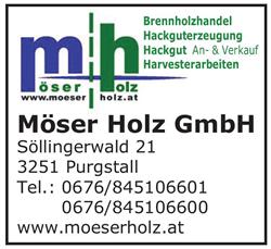 Möser Holz GmbH, Purgstall an der Erlauf Öffnungszeiten