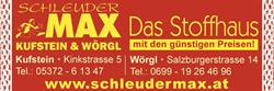 Stoffmax, Kufstein Öffnungszeiten