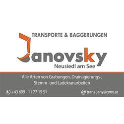 Janovsky Kurt - Transporte & Baggerungen, Neusiedl am See Öffnungszeiten