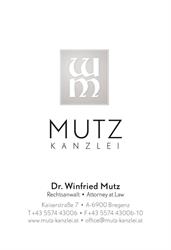 Mutz Kanzlei Rechtsanwalt, Bregenz Öffnungszeiten