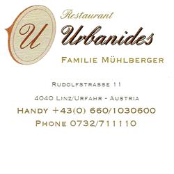 Restaurant Urbanides, Linz Öffnungszeiten