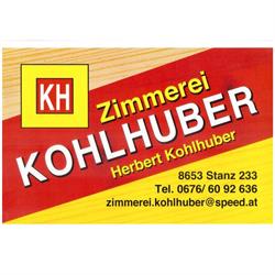 Herbert Kohlhuber - Zimmerei & Holzbau, Stanz im Mürztal Öffnungszeiten