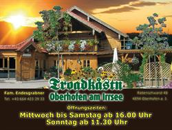 Troadkastn Gasthaus, Oberhofen am Irrsee Öffnungszeiten