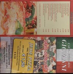 Cafe - Pizzeria Giovanni, Rohr bei Hartberg Öffnungszeiten