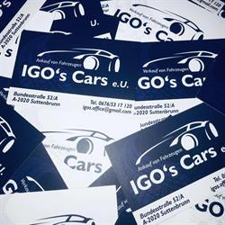 IGO‘s Cars, Suttenbrunn Öffnungszeiten