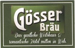 Gösserbräu, Wels Öffnungszeiten