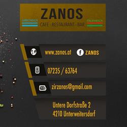 Zanos, Unterweitersdorf Öffnungszeiten