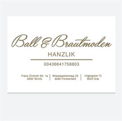 BALL UND BRAUTMODEN HANZLIK, Ternitz Öffnungszeiten