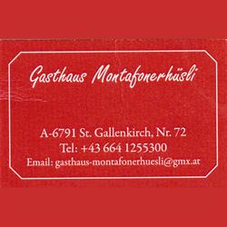Gasthaus Montafonerhüsli, St. Gallenkirch Öffnungszeiten