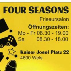 FOUR Seasons Friseursalon, Wels Öffnungszeiten