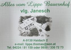 Bauernhof Lippe, Poggersdorf Öffnungszeiten