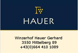 Winzerhof Hauer, Langenlois Öffnungszeiten