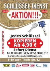Auto Schlüsseldienst & Schlossmontagen, Wien Öffnungszeiten