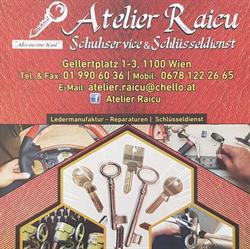 Atelier Raicu Schuhservice und Schlüsseldienst, Wien Öffnungszeiten