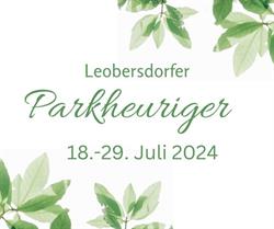 Leobersdorfer Parkheuriger, Öffnungszeiten