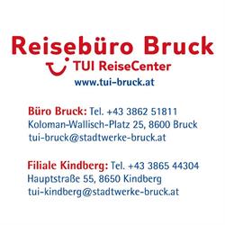 TUI ReiseCenter Reisebüro Bruck in Kindberg, Öffnungszeiten