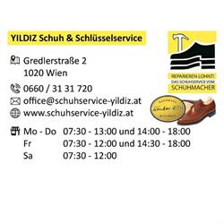 Schuhservice-Yildiz, Wien Öffnungszeiten