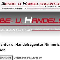 Werbeagentur u. Handelsagentur Nimmrichter, Straßwalchen Öffnungszeiten