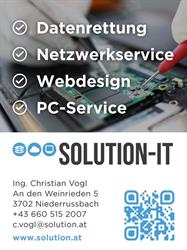 VM Solution Datenrettung und IT Service GmbH, Niederrußbach Öffnungszeiten