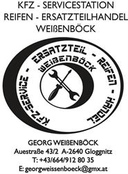 Reifen Weißenböck - KFZ Ersatzteilhandel, Gloggnitz Öffnungszeiten