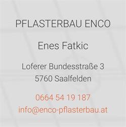 Enco Pflasterbau, Saalfelden Öffnungszeiten