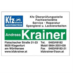 KFZ Andreas Krainer, Klagenfurt am Wörthersee Öffnungszeiten