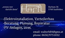 Elektrotechnik Hartl, Saalfelden am Steinernen Meer Öffnungszeiten