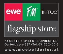 ewe flagship store K1 center by Möbel Derler GmbH, St. Ruprecht an der Raab Öffnungszeiten