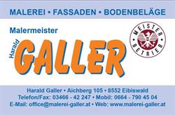 Malermeister Harald Galler, Eibiswald Öffnungszeiten