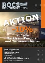 ROCO Sonnenschutz e.U., Eichgraben Öffnungszeiten