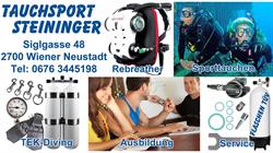 TauchSport Steininger, Wiener Neustadt Öffnungszeiten