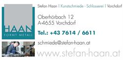 Stefan Haan - Kunstschmiede Schlosserei, Vorchdorf Öffnungszeiten
