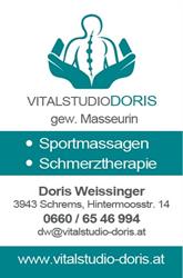 Vitalstudio Doris - Sportmassage - Liebscher&Bracht, Schrems Öffnungszeiten