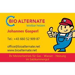 Bioalternate - Gas, Wasser, Heizung - Johannes Gasperl, Altaussee Öffnungszeiten