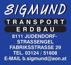 Erdbau & Transport - Bernd Sigmund e.U., Judendorf-Straßengel Öffnungszeiten