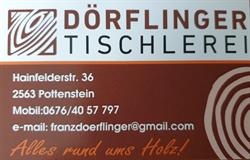 Dörflinger Tischlerei, Pottenstein Öffnungszeiten