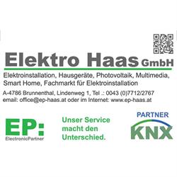 EP: Elektro Haas, Brunnenthal Öffnungszeiten